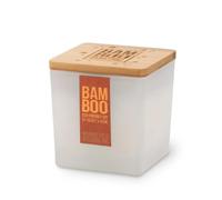 Bamboo Small Candle (Orange Zest and Clove Oil)