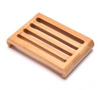 Bamboo Soap Dish | Bamboo Soap Tray | 11cm x 7.5 cm | Eco Product, Eco Friendly Gift (1)