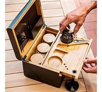 Bamboo Storage Box Premium Bamboo Storage Chest,Removable Rolling Tray Bundle Storage Box, Stash Box With Rolling Tray And Lock