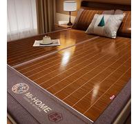 Bamboo Summer Sleeping Mat, Double-sided Foldable Cooling Mat, Breathable Air Conditioning Mat for Home Use