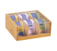Bamboo Tea Bag Holder 22x21x9.5 cm Eva Collection