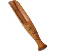 Bamboo Tea Spoon Scoop Shovel Chinese Kung Fu Loose Tea Measure Spoon for Home Teahouse Office