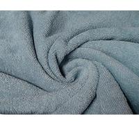 Bamboo Terry Towelling Fabric Material Blue, 1Mtr - 150cm x 100cm