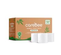 Bamboo Toilet Rolls | Unscented | 3-Ply | 100% Bamboo | Plastic-Free Packaging | 200 Sheets Per Roll | Biodegradable, Compostable & Eco-Friendly | Vegan (36 Pack)