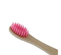 Bamboo Toothbrush Biodegradable Vegan Organic Kids Childrens Eco by Vivco (Pink)