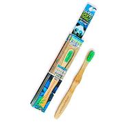 Bamboo Toothbrush + Zero Waste Packaging - Eco-Friendly, BPA Free Dental Grade Nylon Bristles, Biodegradable, Compostable, Vegan by WooBamboo! - Kids Super Soft Bristles