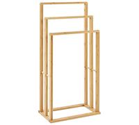 Bamboo Towel Stand 40 x 81 cm Light Wood TUPELO