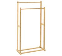 Bamboo Towel Stand 45 x 84 cm Light Wood HOBOKEN