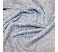 Bamboo Towelling Baby Nappy Reusable Diaper Fabric - Half a metre - 60" Wide Anti-Bacterial, Sustainable and Quick Drying Towel (Blue)