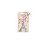 Bamboo Trading Company SHB431 Paris Floral Club Bag, 7-inch Height