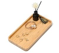 Bamboo Tray, Bathroom Tray, Vanity Tray, Bathroom Counter Organiser Tray, Jewelry Perfume Decorative Dresser Tray