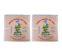 Bamboo Tree Rice Paper (22 CM - Square) - 340g (Pack of 2)