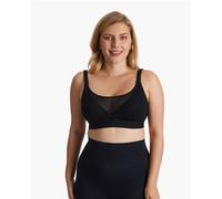 Bamboo - Ultra-Soft & Cool Breeze Pumping & Nursing Bra - HF018 | Color: Black | Size: 2XL Plus