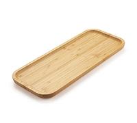 Bamboo Vanity Tray, Bathroom Counter Tray, Toilet Tank Top Tray for Organizing and Decor Display, 14.2 x 6 x 0.8 inch