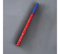 Bamboo Vertical Flute 6-hole Professional Alto Bitter Bamboo Flute For Beginners With Zero Foundation(Red,E Key)