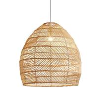 Bamboo Weaving Pendant Light Fixtures,Basket Pendant Lighting,Boho Light Fixture Hand-Woven Chinese Style, Bamboo Retro Pendant Lamp,for Dining Room Kitchen Island