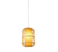 Bamboo Weaving Pendant Light Fixtures,Basket Pendant Lighting,Boho Light Fixture Hand-Woven Chinese Style Chandelier, Bamboo Retro Pendant Lamp,for Dining Room Kitchen Island