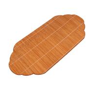 Bamboo Weaving Tea Mat Hand-woven Table Flag Zen Tea Making Tea Mat Tea Ceremony Accessories Home Cafe Restaurant Decoration