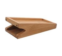 Bamboo Whetstone Holder with Non Slip Base for Sharpening Stones | Silicone Feet, Anti Tilt Support, Water Containment, by Sink Sharpening, Home Cooks and Culinary Students