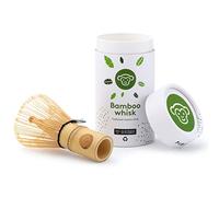 Bamboo Whisk For Matcha Tea By PureChimp - 100 Prongs - Packaged In A Recyclable Box
