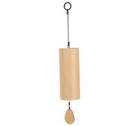 Bamboo Wind Chimes for Outside, Bamboo Wind Chimes Retro Japanese Windchime Pastoral Wind Bell with Wind Pendulum Soothing Relaxing 16in Bamboo Wind Chimes for Outside Yard Garden, Windchime