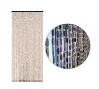 Bamboo Wood Beaded Curtain For Doorways 70cm 80cm 90cm 100cm 110cm 120cm Hanging Room Divider, Decorative Door String Curtain, Handmade Natural Doorway Bead(Coffee,100x210cm)
