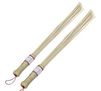 Bamboo Wood Massager Bamboo Massage Sticks Relaxation Hammer Stick Relieve Muscle Fatigue Environmental Health Wooden Handle Health Care Tool (2pcs)