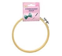 Bamboo Wooden Embroidery Hoop Stitch Ring Frame - 6"
