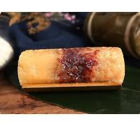 Bamboo wrapped Sweet Rice Dumpling,Red Bean Paste Date Honey zongzi,Chinese Traditional Snack Gift pack,Dragon Boat Festival Dessert,Healthful Nutritious Breakfast (Brown Sugar Bean Paste,12pack)