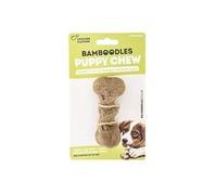 Bamboodles Puppy Dog Chew - Chicken Flavour | I-Bone Shape | Gentle Chew Stick for Puppies | Long Lasting Natural Chew Toy to Soothe Teething