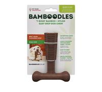 Bamboodles T Bone Chew Toy for Dogs to Small 4Inch Beef Flavour