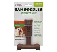 Bamboodles T Bone Dog Chew Beef - Small (4")