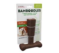 Bamboodles T-Bone Dog Chew - Beef - Medium