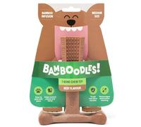 Bamboodles Dog Chew Toy T-Bone - Beef Flavour - Medium (6")