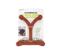 Bamboodles Y-Bone Chew Toy - to massage gums for even aggressive chewers (Large)