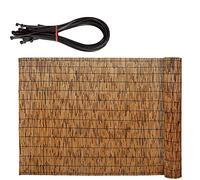 BambooFence for Balcony & Patio Privacy 2-5.7ft High 6.6-33ft Long Outdoor Sun Shade Screen for Garden & Gallery& Eco-Friendly Fencing Rolls