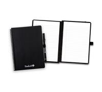 BAMBOOK Classic - Reusable Notebook - Original - A5 - Lined - Rewritable Notebook, Dry Erase Board Notebook, Whiteboard Notebook, Erasable Notebook - Includes Free Pen App
