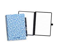 BAMBOOK Leafs - Blue Breeze - A5 - Blank & Lined