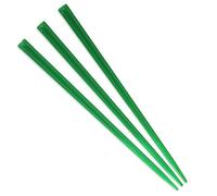 BambooMN Brand - Triangular Prism Plastic Pick 4.5" (11.4cm) - 300 pcs - Dark Green