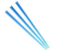 BambooMN Brand - Triangular Prism Plastic Pick 4.5" (11.4cm) - 300pcs - Blue