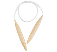 BambooMN JubileeYarn Jumbo Large Bamboo Circular Knitting Needles - US 36 (20mm) - 30"