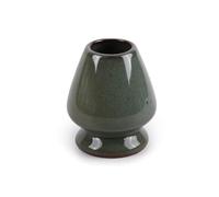 BambooMN Matcha Tea Whisk Holder Rest - Green Floral - 1 Piece