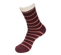 BambooMN Men's Cabin Double Layer Thick Soft Warm Fuzzy Comfy Home Socks, 1 Pair, Style 03, X-Large