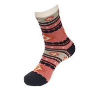 BambooMN Men's Cabin Double Layer Thick Soft Warm Fuzzy Comfy Home Socks, 1 Pair, Style 04, X-Large