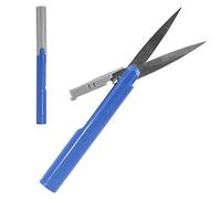 BambooMN Penblade Portable Pen-Style Pocket Seam Ripper Travel Scissors - Blue - 1 Pair
