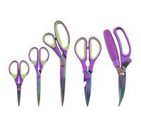 BambooMN Ultimate Scissor Set for Kitchen and Craft - 5pc - 1 Set