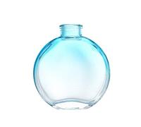 Bamboopack 150ml/5oz Empty Glass Diffuser Bottle Diffuser Jars Aromatherapy Storage Container Fragrance Accessories Use for DIY Replacement Reed Diffuser Sticks Sets Oils Crafts Decor(Blue)