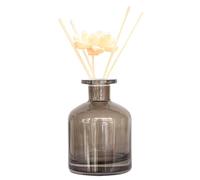 Bamboopack 150ml/5oz Empty Glass Diffuser Bottle Diffuser Jars Aromatherapy Storage Container Fragrance Accessories Use for DIY Replacement Reed Diffuser Sets (Grey)