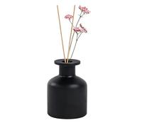 Bamboopack 150ml/5oz Matte Black Empty Glass Reed Diffuser Bottle for Home