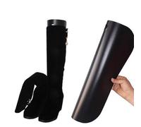 Bamboopack 2 Pairs 16Inch Black Plastic Women Boot Trees Shaper Form Inserts Thicken Long Automatic Stand Support Shaping Tool Tall Short Boot Knee High Shoes Boot Holder Hanger for Unisex